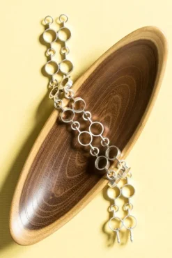 Pamono Mid-Century Silver Bracelet by Jorma Laine, 1972> Bracelets