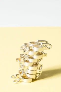 Pamono Mid-Century Silver Bracelet by Jorma Laine, 1972><noscript><img width=