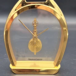 Pamono Mid-Century Skeleton Table Clock from Jaeger-Lecoultre, 1970s><noscript><img width=
