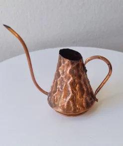 Pamono Mid-Century Space Age Copper Watering Can, 1950s> Garden Accessories