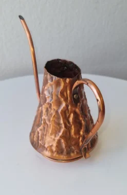 Pamono Mid-Century Space Age Copper Watering Can, 1950s> Garden Accessories
