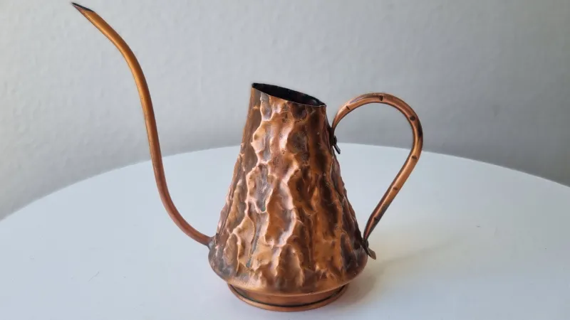 Pamono Mid-Century Space Age Copper Watering Can, 1950s> Garden Accessories