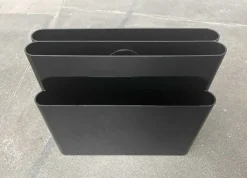 Pamono Mid-Century Space Age Model 4676 Magazine Holder by Giotto Stoppino for Kartell, 1970s><noscript><img width=