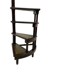 Pamono Mid-Century Spiral Library Staircase><noscript><img width=