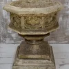 Discount Pamono Mid-Century Stone Gothic Garden Urns