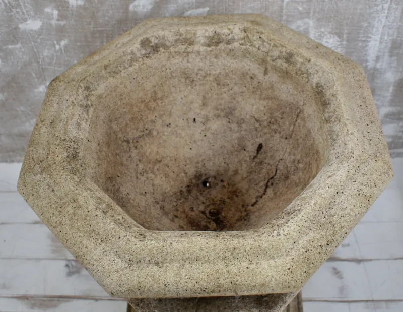 Discount Pamono Mid-Century Stone Gothic Garden Urns