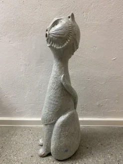 Online Pamono Mid-Century Studio Ceramic Cat Sculpture, 1968