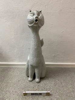 Online Pamono Mid-Century Studio Ceramic Cat Sculpture, 1968
