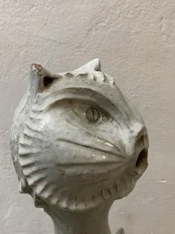 Online Pamono Mid-Century Studio Ceramic Cat Sculpture, 1968