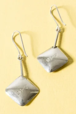 Clearance Pamono Mid-Century Swedish Silver Earrings, Set of 2