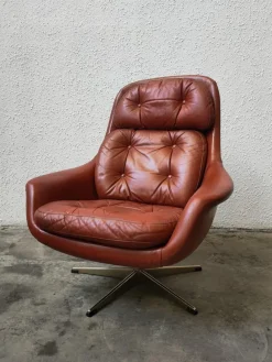 Online Pamono Mid-Century Swivel Chair from Bramin
