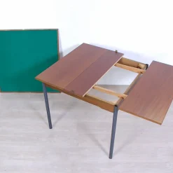 Pamono Mid-Century Table Transformable Into Game Table, 1950s><noscript><img width=