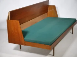 Pamono Mid-Century Teak Daybed, 1960s><noscript><img width=