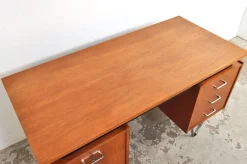 Pamono Mid-Century Teak Desk from Tijsseling Nijkerk, 1960s><noscript><img width=