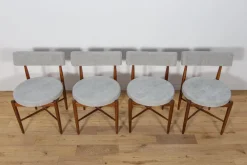 Pamono Mid-Century Teak Dining Chairs by Ib Kofod Larsen for G-Plan, 1960s, Set of 4><noscript><img width=