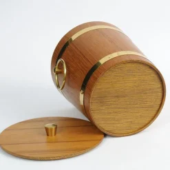 Pamono Mid-Century Teak Ice Bucket, 1960s><noscript><img width=