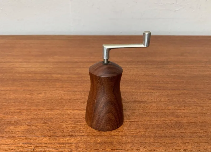 Pamono Mid-Century Teak Peppermill from Pede, 1960s> Salt & Pepper Shakers