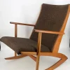 Best Pamono Mid-Century Teak Rocking Chair by Holger Georg Jensen for Tønder Møbelværk, Denmark, 1960s