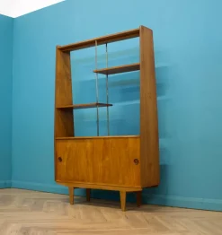 Pamono Mid-Century Teak Room Divider, 1960s><noscript><img width=