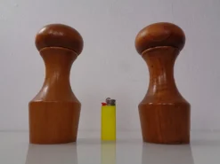 Outlet Pamono Mid-Century Teak Salt Shaker and Pepper Mill by Zassenhaus, 1960s, Set of 2, Set of 2