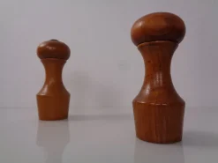 Outlet Pamono Mid-Century Teak Salt Shaker and Pepper Mill by Zassenhaus, 1960s, Set of 2, Set of 2