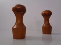 Outlet Pamono Mid-Century Teak Salt Shaker and Pepper Mill by Zassenhaus, 1960s, Set of 2, Set of 2