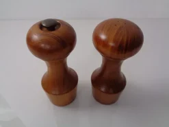 Outlet Pamono Mid-Century Teak Salt Shaker and Pepper Mill by Zassenhaus, 1960s, Set of 2, Set of 2