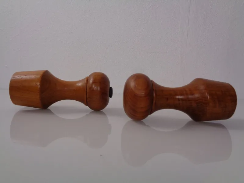 Outlet Pamono Mid-Century Teak Salt Shaker and Pepper Mill by Zassenhaus, 1960s, Set of 2, Set of 2