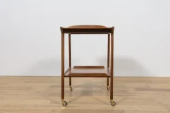 Best Pamono Mid-Century Teak Serving Trolley, Denmark, 1960s