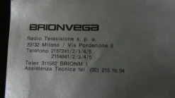 Sale Pamono Mid-Century TV Monitor Algol 4 by Richard Sapper & M. Zanuso for Brionvega, 1980s