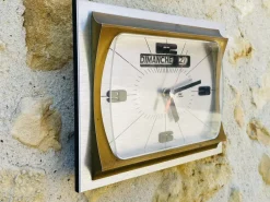 Pamono Mid-Century Wall Clock from Jaz, 1970s-1980s> Clocks