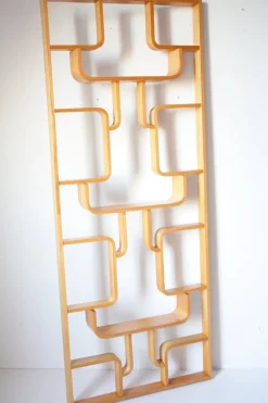 Pamono Mid-Century Wall or Room Dividers by Ludvik Volak for Drevopodnik Holesov, 1970s, Set of 2