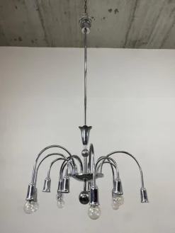 Discount Pamono Mid-Century Waterfall Chandelier, 1950s