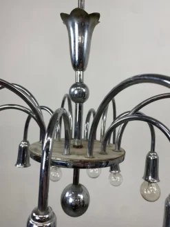 Discount Pamono Mid-Century Waterfall Chandelier, 1950s