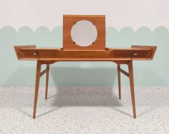 Discount Pamono Mid-Century Wooden Desk, 1950s