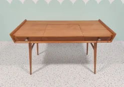 Discount Pamono Mid-Century Wooden Desk, 1950s