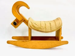 Pamono Mid-Century Wooden Rocking Billy Goat, 1960s> Children's Chairs