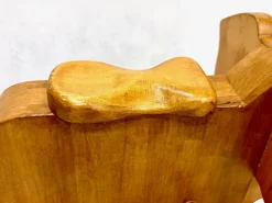New Pamono Mid-Century Wooden Rocking Elephant, 1960s