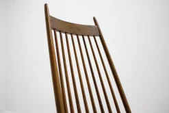 Pamono Mid-Century Wooden Scandinavian Style Rocking Chair, 1960s><noscript><img width=