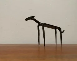 Discount Pamono Mid-Century Wrought Iron Animal Sculpture