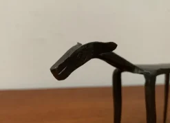 Discount Pamono Mid-Century Wrought Iron Animal Sculpture