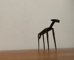 Discount Pamono Mid-Century Wrought Iron Animal Sculpture
