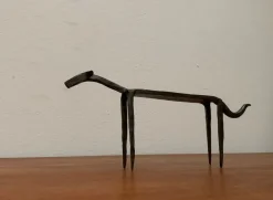 Discount Pamono Mid-Century Wrought Iron Animal Sculpture