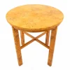 Online Pamono Mid-20th Century Art Deco Birch Side Table, 1950s