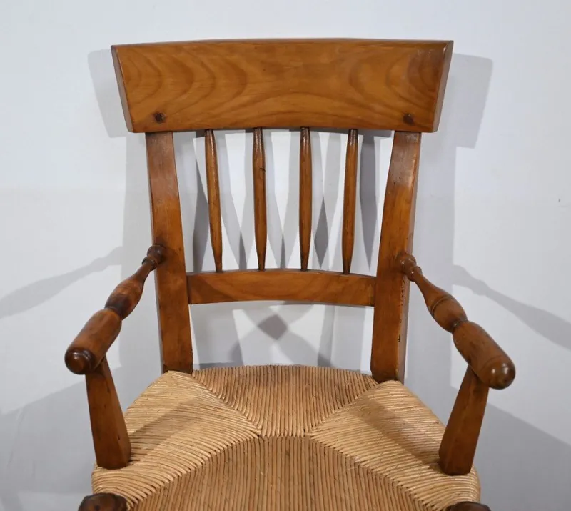 Pamono Mid-19th Century Childrens High Chair in Cherrywood> Children's Chairs