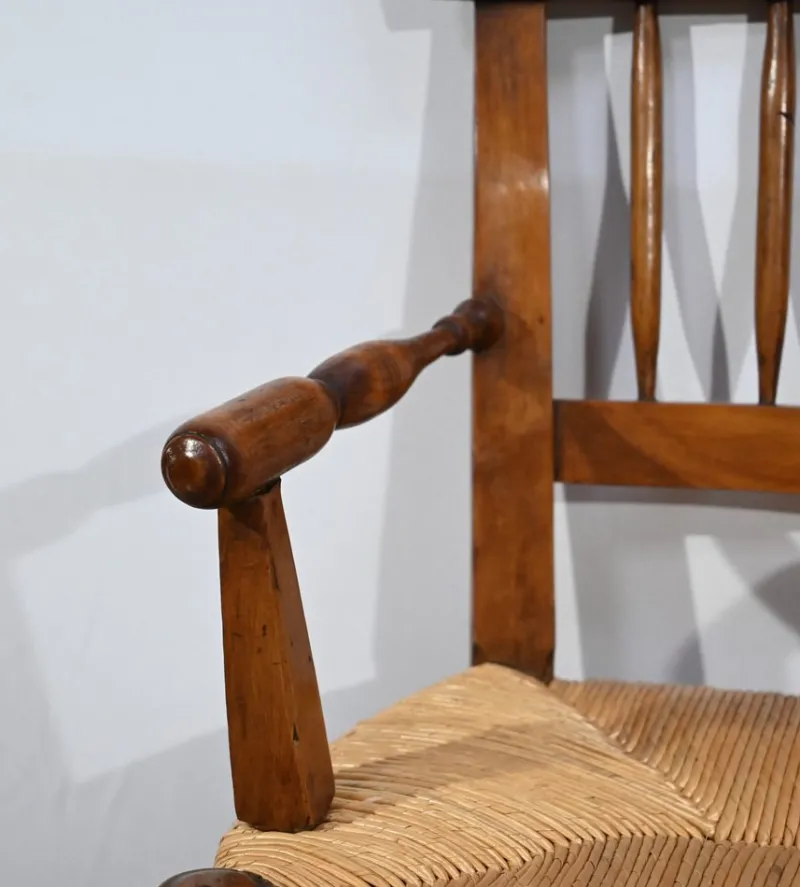 Pamono Mid-19th Century Childrens High Chair in Cherrywood> Children's Chairs