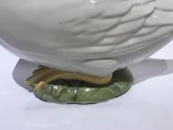 Online Pamono Mid-18th Century White Majolica Duck Tureen from Pasquale Antonibon, Italy
