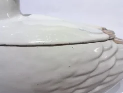 Online Pamono Mid-18th Century White Majolica Duck Tureen from Pasquale Antonibon, Italy