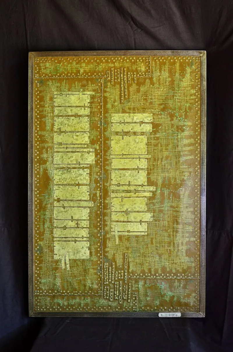 Pamono Miguel Núñez, Cosas que deben saberse, 2018, Enamel & Zinc> Minimalist