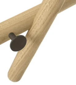 Pamono Mikado Oak Wall Coat Rack by Morica Design><noscript><img width=
